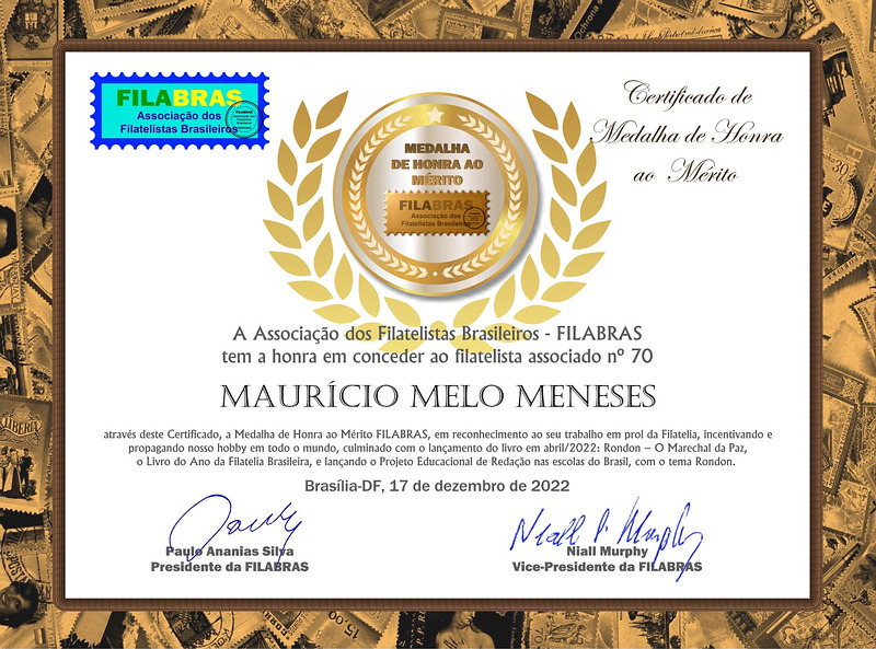 Medalha de Honra ao Mérito da FILABRAS